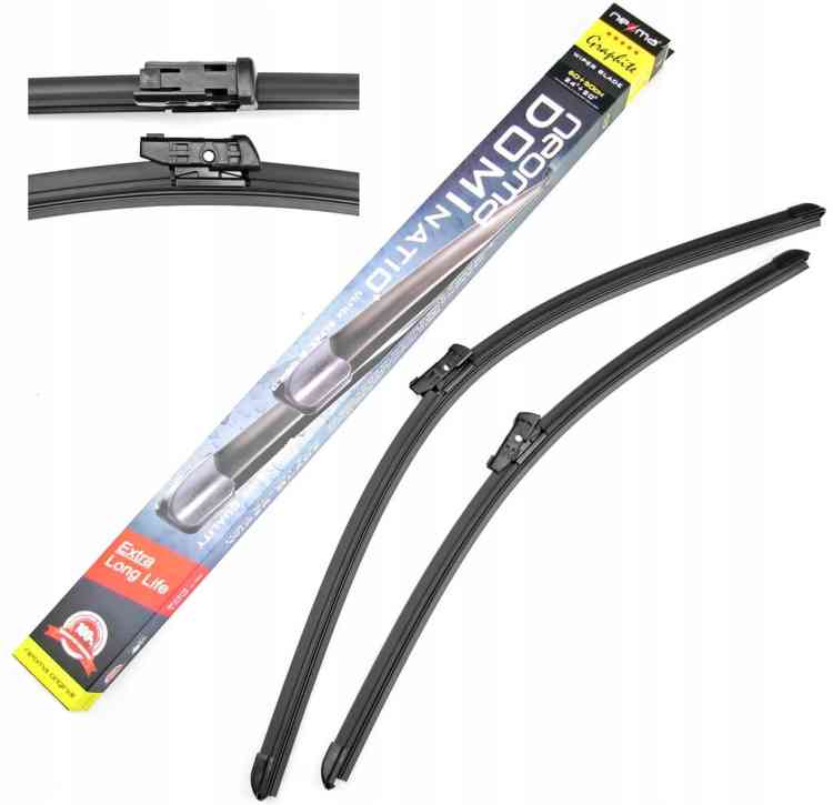 WYCIERACZKI PŁASKIE AUDI A4 B8 B9 A5 A7 Q5 DEDYKOWANE KOMPLET NA PRZÓD KPL