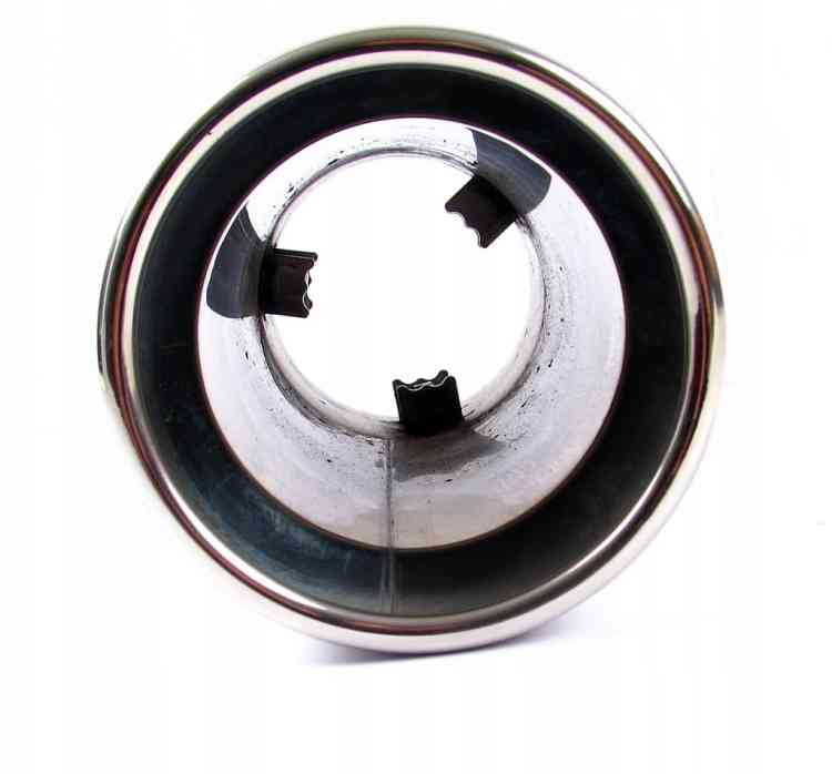 KOŃCÓWKA WYDECHU TŁUMIKA NAKŁADKA INOX NIERDZEWKA