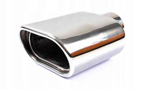 KOŃCÓWKA WYDECHU TŁUMIKA NAKŁADKA INOX NIERDZEWNA
