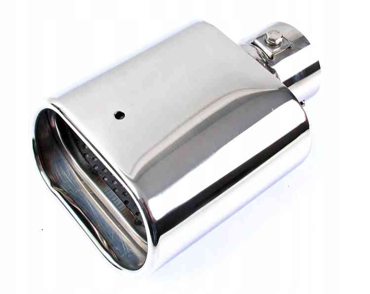 KOŃCÓWKA WYDECHU TŁUMIKA NAKŁADKA INOX NIERDZEWNA