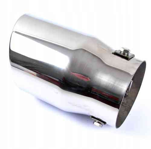 KOŃCÓWKA WYDECHU TŁUMIKA NAKŁADKA INOX NIERDZEWKA