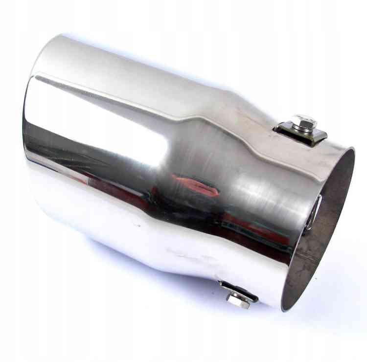 KOŃCÓWKA WYDECHU TŁUMIKA NAKŁADKA INOX NIERDZEWKA