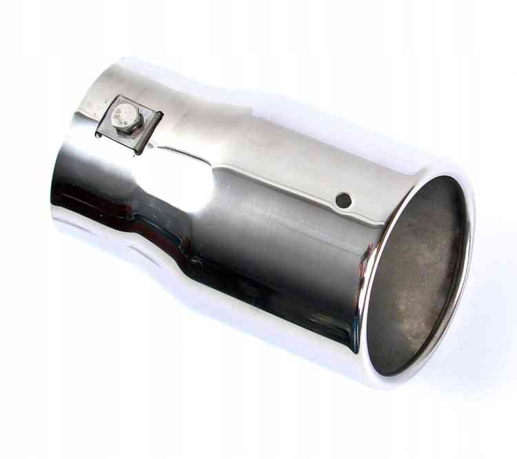 KOŃCÓWKA WYDECHU TŁUMIKA NAKŁADKA INOX NIERDZEWKA