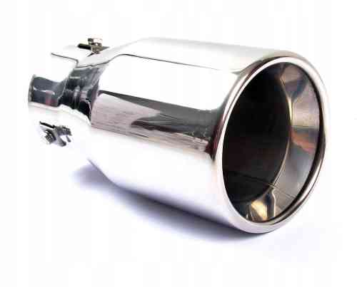 KOŃCÓWKA WYDECHU TŁUMIKA NAKŁADKA INOX NIERDZEWKA