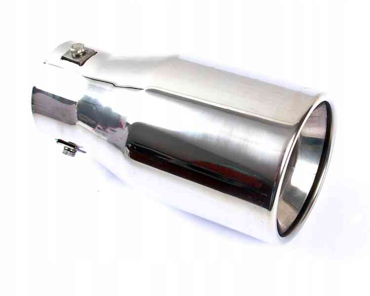 KOŃCÓWKA WYDECHU TŁUMIKA NAKŁADKA INOX NIERDZEWKA