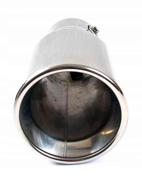 KOŃCÓWKA WYDECHU TŁUMIKA NAKŁADKA INOX NIERDZEWKA