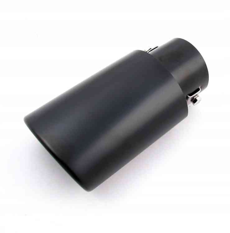 KOŃCÓWKA WYDECHU TŁUMIKA NAKŁADKA NIERDZEWKA BLACK