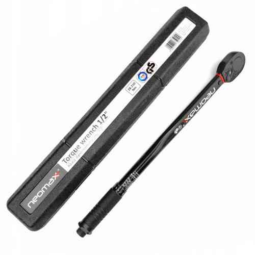 KLUCZ DYNAMOMETRYCZNY 1/2 28-210Nm CERTYFIKAT KALIBRACJI 1/2" NEOMAX