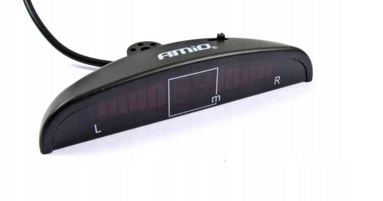 CZUJNIKI PARKOWANIA COFANIA PARKTRONIC x4 LED LCD