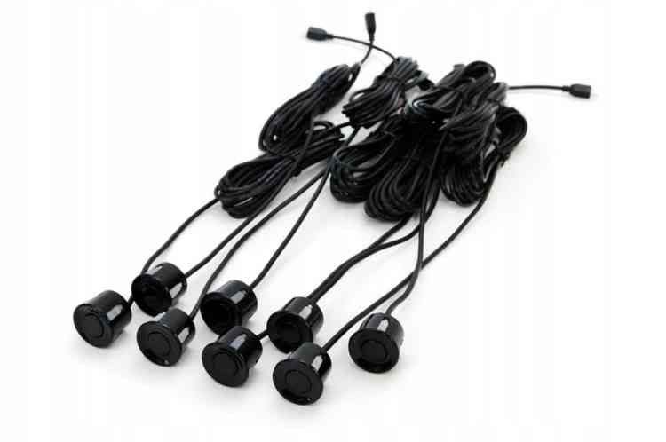 CZUJNIKI PARKOWANIA COFANIA PRZÓD TYŁ 8szt BUZZER