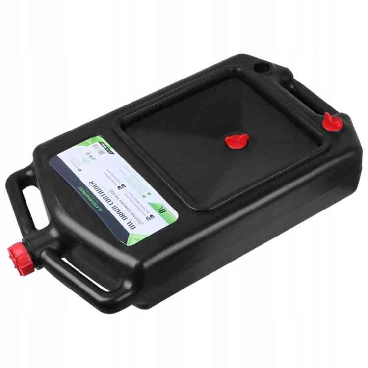 POJEMNIK KANISTER NA ZUŻYTY STARY OLEJ 8L ZLEWKA