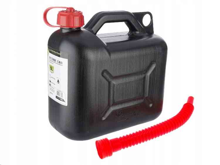 KANISTER NA PALIWO OLEJ ROPĘ PLASTIKOWY 5L ATEST