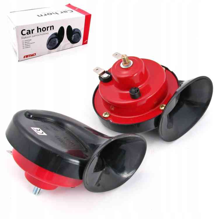 KLAKSON SYGNAŁ DŹWIĘKOWY FANFARA 12V DWUTONOWY