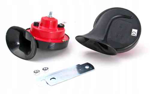 KLAKSON SYGNAŁ DŹWIĘKOWY FANFARA 12V DWUTONOWY