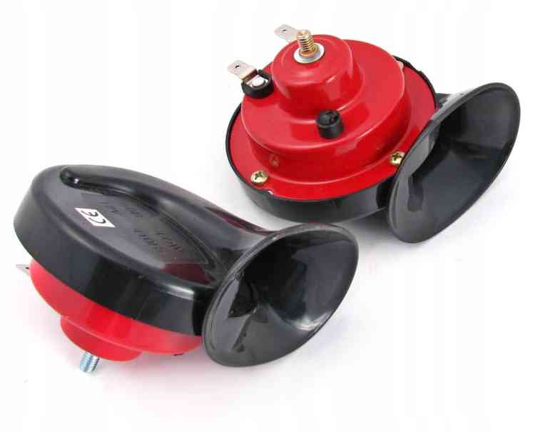 KLAKSON SYGNAŁ DŹWIĘKOWY FANFARA 12V DWUTONOWY