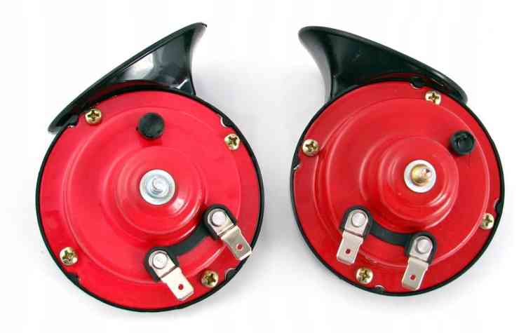 KLAKSON SYGNAŁ DŹWIĘKOWY FANFARA 12V DWUTONOWY