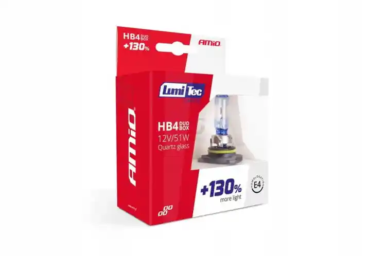 ŻARÓWKI HB4 12V LumiTec LIMITED +130% 4300K KPL