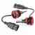 ŻARÓWKI SAMOCHODOWE LED H8 H9 H11 AMIO BF KOMPLET