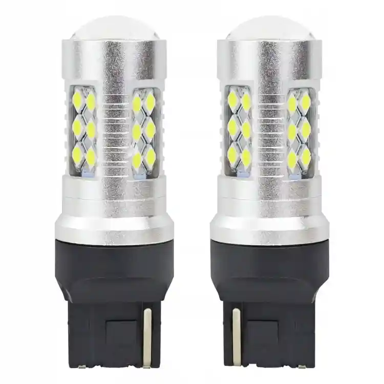 ŻARÓWKI LED W21W COFANIA DZIENNE MOCNE 12/24V AMiO KPL 2szt