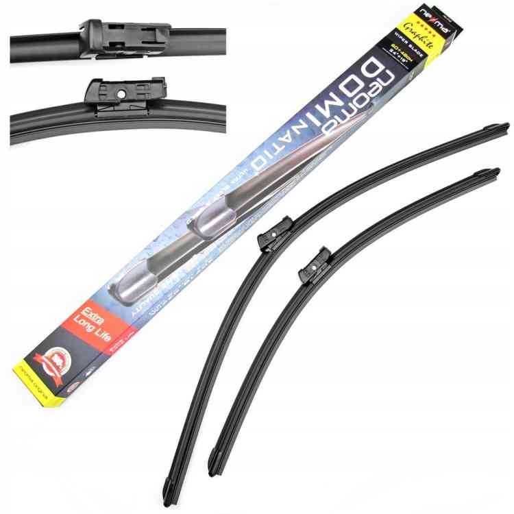 WYCIERACZKI NA PRZÓD PŁASKIE SKODA OCTAVIA III 3 12- PRZEDNIE