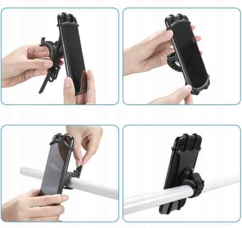 UCHWYT ROWEROWY NA TELEFON ROWER MOTOCYKL MOCNY