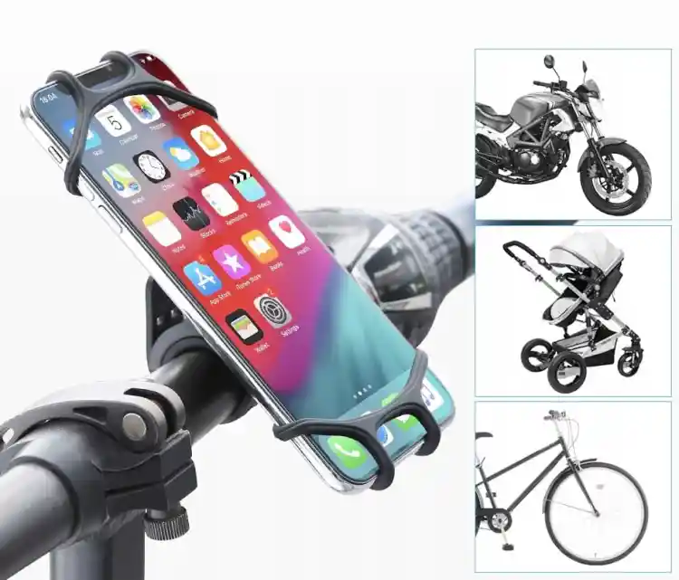 UCHWYT ROWEROWY NA TELEFON ROWER MOTOCYKL MOCNY