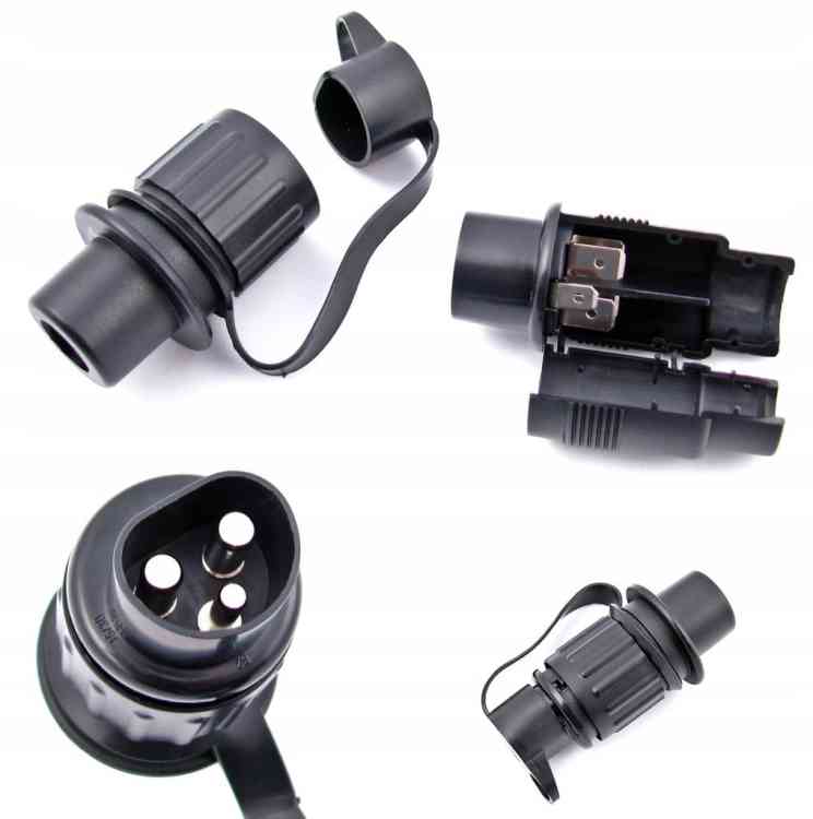 WTYCZKA ELEKTRYCZNA 3 PIN DO GNIAZDA PRZYCZEPY