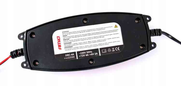 PROSTOWNIK ELEKTRONICZNY ŁADOWARKA 6V -12V 4A LCD