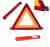 TRÓJKĄT SAMOCHODOWY OSTRZEGAWCZY HOMOLOGOWANY ETUI