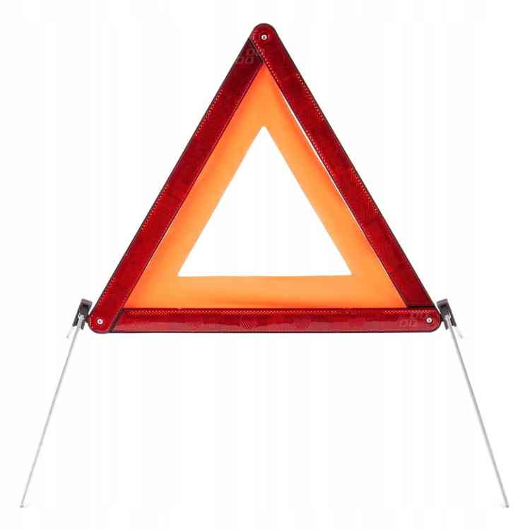 TRÓJKĄT SAMOCHODOWY OSTRZEGAWCZY HOMOLOGOWANY ETUI