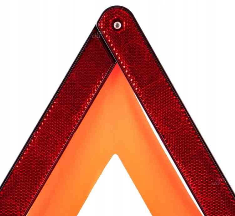 TRÓJKĄT SAMOCHODOWY OSTRZEGAWCZY HOMOLOGOWANY ETUI