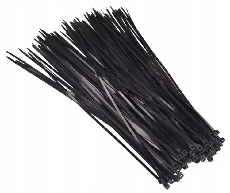 OPASKI ZACISKOWE TRYTYTKI 300x3,6mm 100 SZT CZARNE