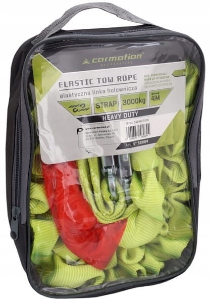 MOCNA LINA LINKA HOLOWNICZA ELASTYCZNA 4M/3T PAS HEAVY DUTY DO HOLOWANIA