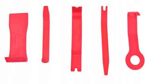 ŚCIĄGACZE DO TAPICERKI ZESTAW ŚCIĄGACZY ŁYŻKI 5 EL