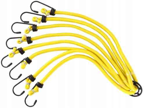 PAJĄK LINKI GUMY DO BAGAŻNIKA SIATKA 8x HAK 60CM