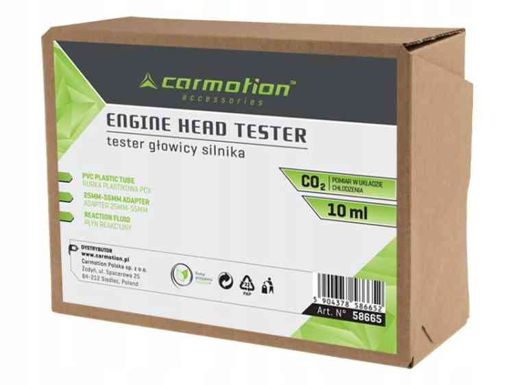 TESTER SZCZELNOŚCI USZCZELKI GŁOWICY CO2 ADAPTER 25mm - 55mm 25 TESTÓW