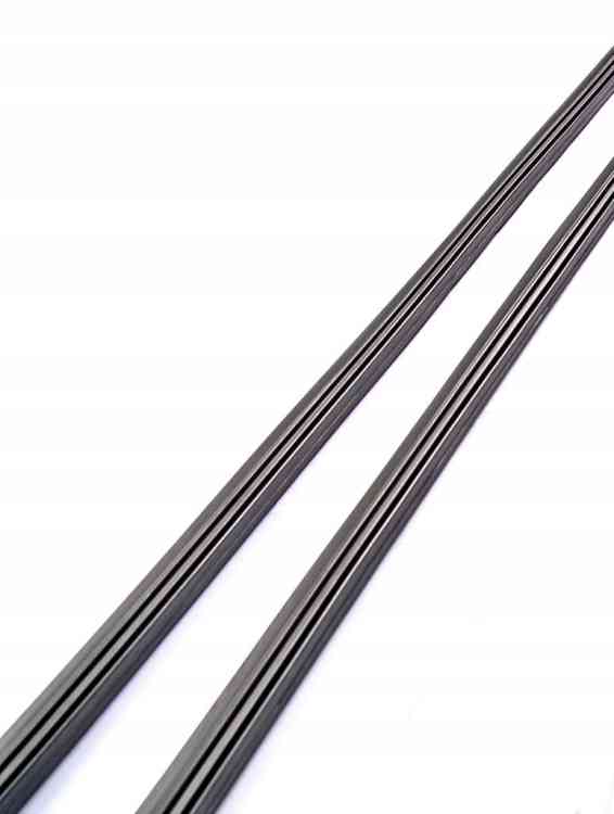 GRAFITOWE GUMKI WYCIERACZEK PŁASKICH 2x700mm 70cm 6x11mm 2szt