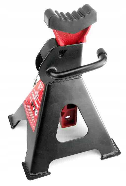 2X KOBYŁKI SAMOCHODOWE WARSZTATOWE REGULOWANE PODPORY Z GUMĄ MOCNE 3T