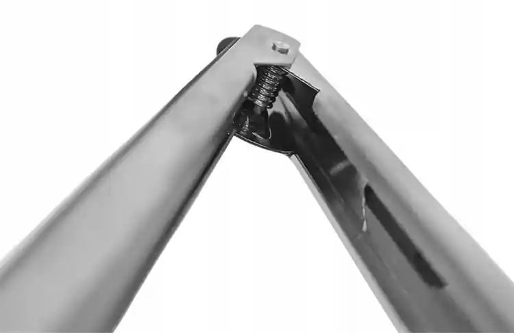 SZCZYPCE DO GRILLA RUSZTU KUCHENNE STALOWE 34CM