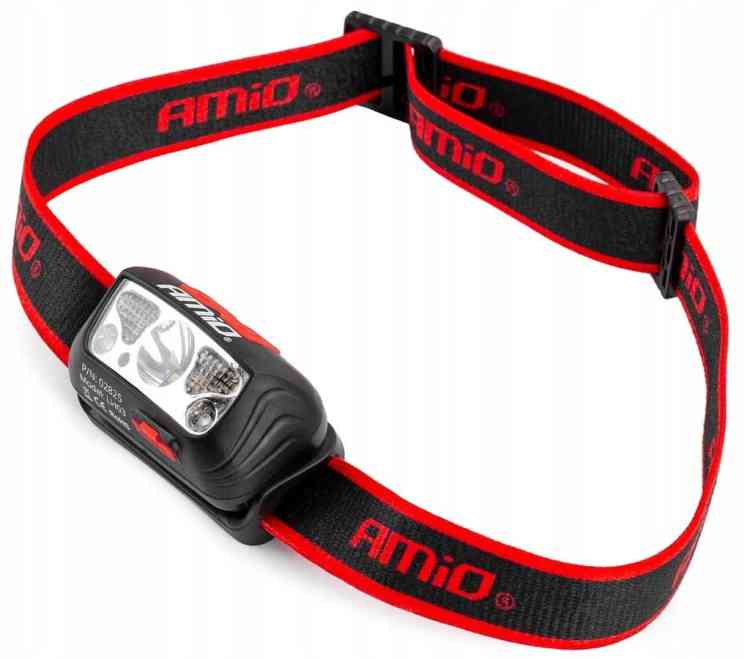 LATARKA CZOŁOWA WARSZTATOWA CZOŁÓWKA AKU USB TRYBY LED LH3