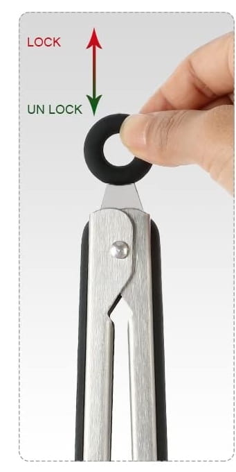 SZCZYPCE DO GRILLA RUSZTU KUCHENNE STALOWE 34CM