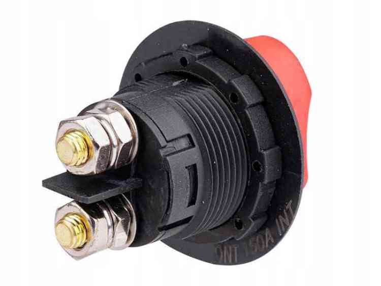 HEBEL GŁÓWNY WYŁĄCZNIK ZASILANIA PRĄDU AKUMULATORA 12V 12-32V 100A