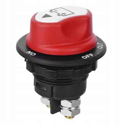 HEBEL GŁÓWNY WYŁĄCZNIK ZASILANIA PRĄDU AKUMULATORA 12V 12-32V 100A