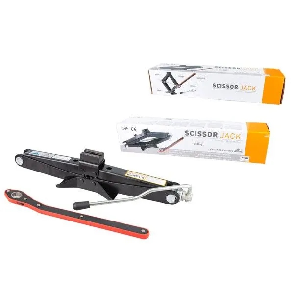 PODNOŚNIK TRAPEZOWY NOŻYCOWY AUTOMAX 2T UDŹWIG 2000 KG 98-442 mm GRZECHOTKA