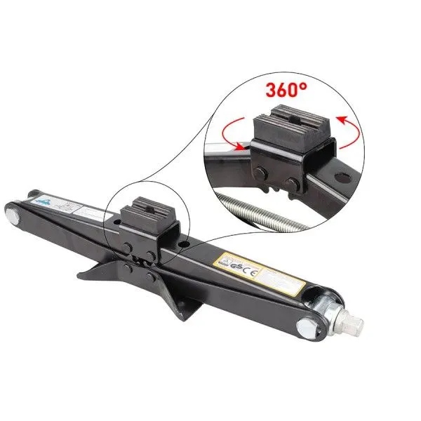 PODNOŚNIK TRAPEZOWY NOŻYCOWY AUTOMAX 2T UDŹWIG 2000 KG 98-442 mm GRZECHOTKA