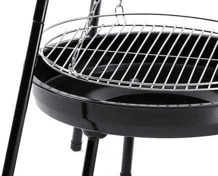 GRILL OGRODOWY WISZĄCY TRÓJNÓG PALENISKO WĘGLOWY 2w1 NEOMAX