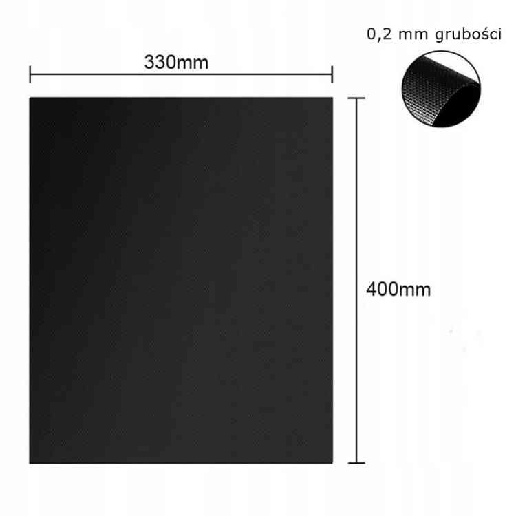 MATA TEFLONOWA DO PIEKARNIKA PIECZENIA NA GRILL x4