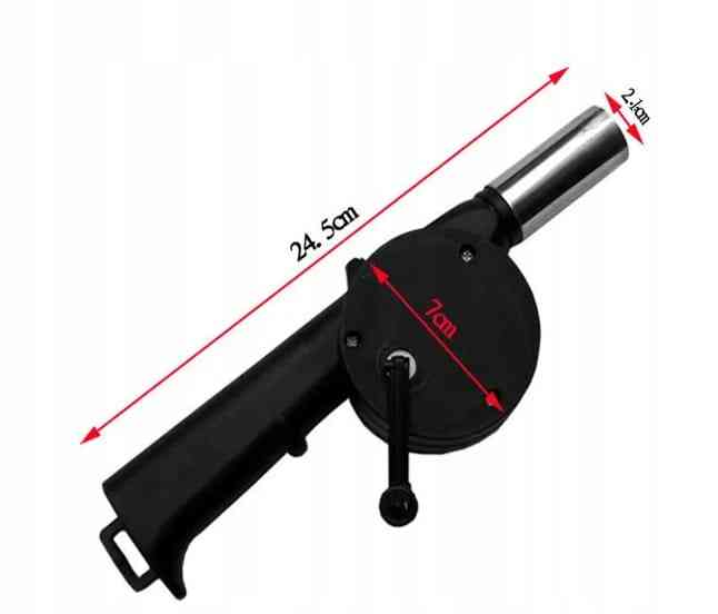 DMUCHAWA DO ROZPALANIA KOMINKA PIECA GRILLA OGNISK