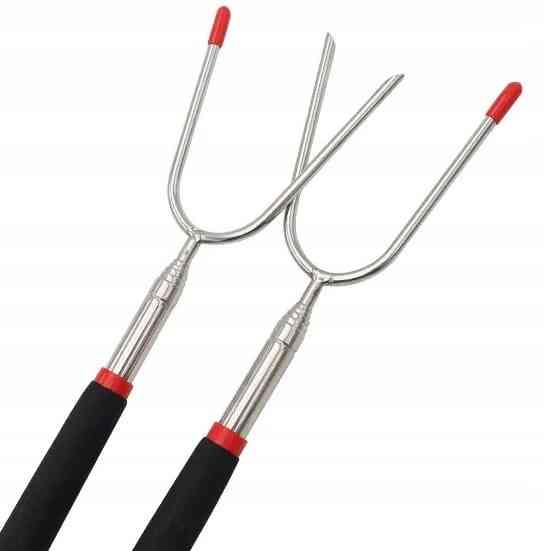 KIJ KIJKI WIDEŁKI NA GRILLA NA OGNISKO DO KIEŁBASY 116cm KIJEK TELESKOPOWY