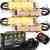 4x STROBOSKOPOWA LAMPA LED POMARAŃCZOWA POMOC LAWETA 12-24V KOGUT Z PILOTEM